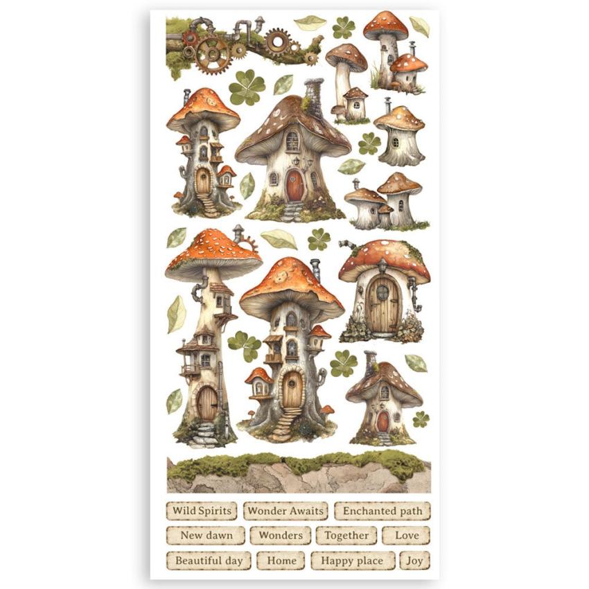 Stamperia - Stanzteile "Hidden Grove" Paper Cut-outs 6x12 Inch - 4 Bogen