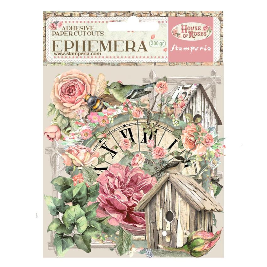 Stamperia - Stanzteile "House of Roses" Die Cuts Ephemera