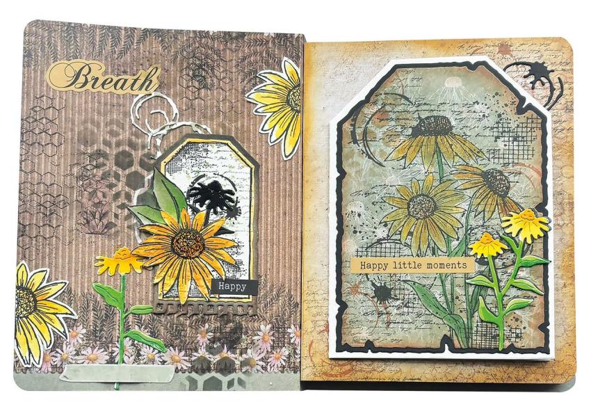 Studio Light - Stanzteile "Sweet Bee Memories" Die Cut Block - 10 Bogen