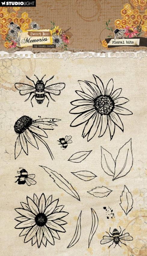 Studio Light - Stempelset "Floral Bits" Clear Stamps