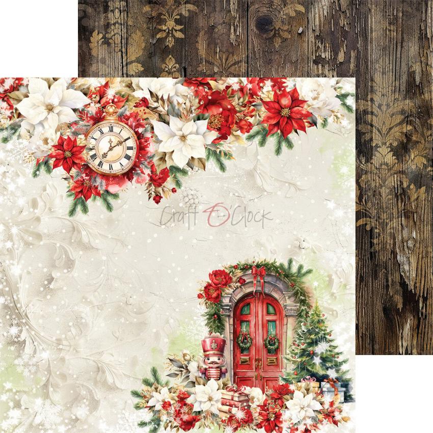 Craft OClock - Designpapier "Christmas Everywhere" Paper Pack 8x8 Inch - 24 Bogen