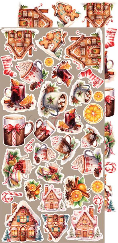 Craft OClock - Ausschneidebogen "Christmas Everywhere" Extra Set Christmas - 18 Bogen