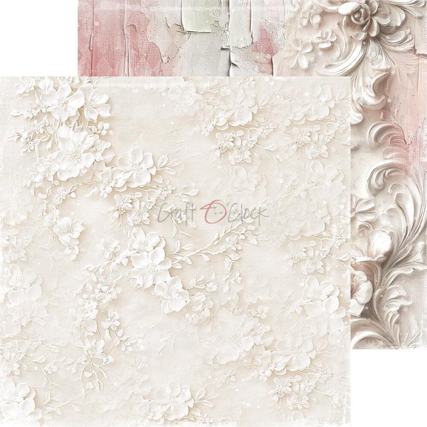 Craft OClock - Designpapier "Rose Emotions" Basic Paper Pack 8x8 Inch - 24 Bogen