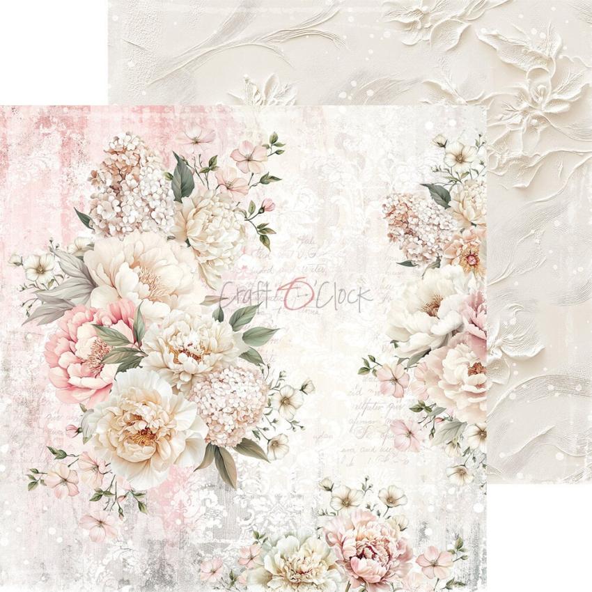 Craft OClock - Designpapier "Rose Emotions" Paper Pack 6x6 Inch - 24 Bogen