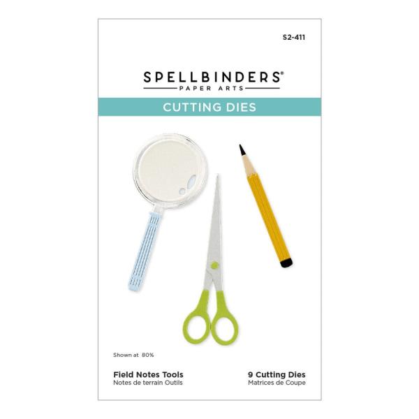 Spellbinders - Stanzschablone "Field Notes Tools" Dies