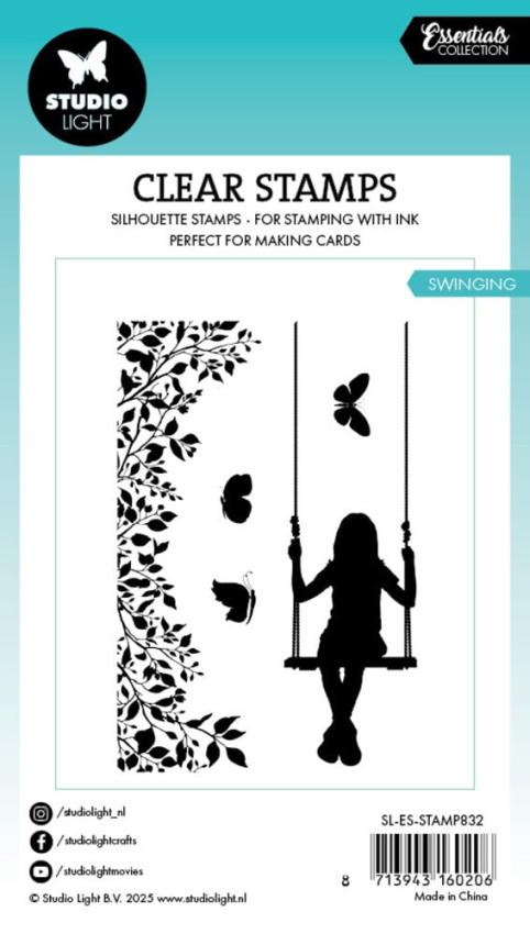 Studio Light - Stempelset "Swinging" Clear Stamps