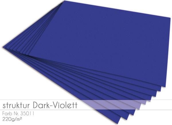 Cardstock Struktur Dark Violett