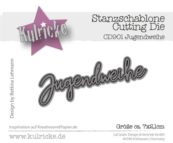 Kulricke Stanzschablone "Jugendweihe" Craft Die 