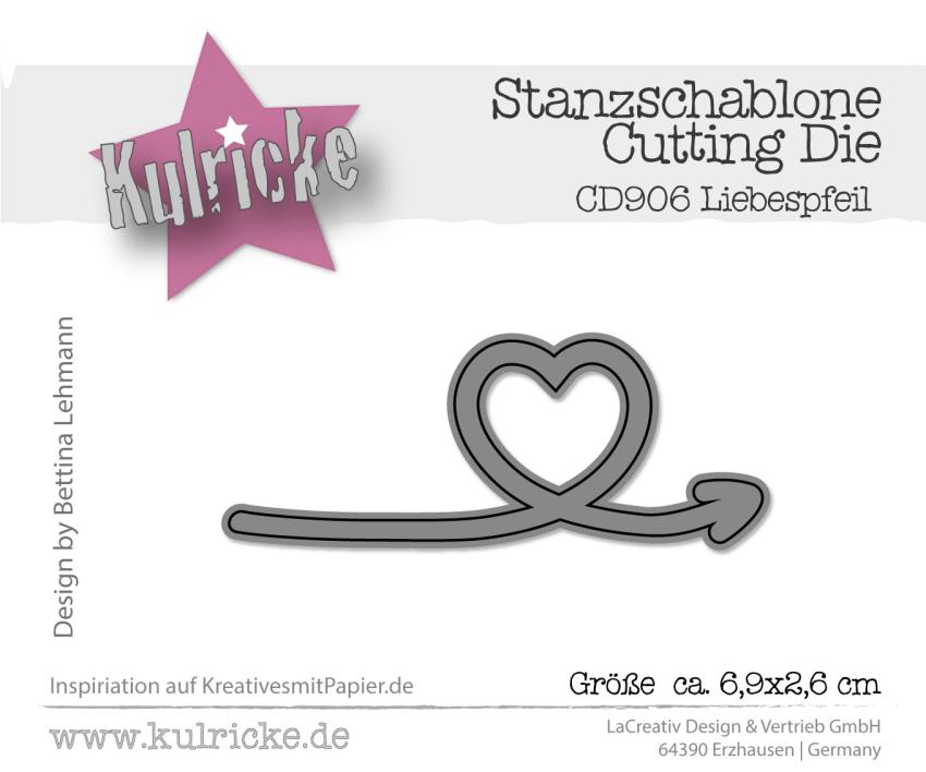 Kulricke Stanzschablone "Liebespfeil" Craft Die 