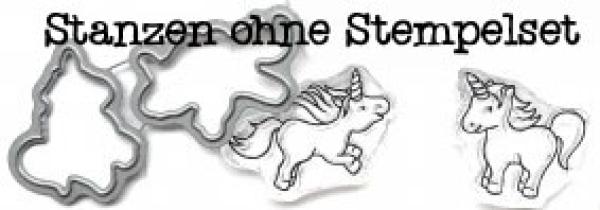 Kulricke Stanzschablone "Einhorn Mini" Craft Die | Stanze