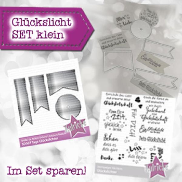 Kulricke Stempel & Stanze Set "Glücklichter klein"