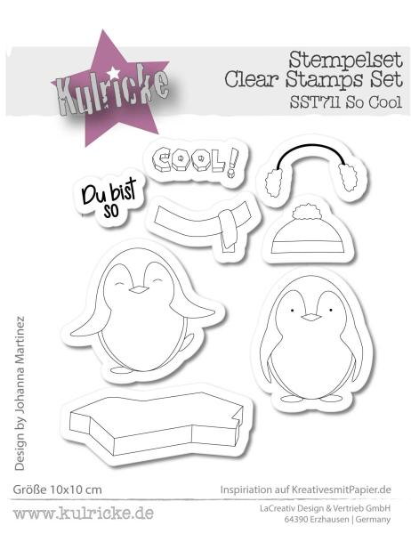 Kulricke Stempel "So Cool" Clear Stamp