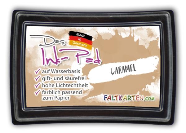 Das Ink-Pad - Stempelkissen 6 x 3,5cm caramel