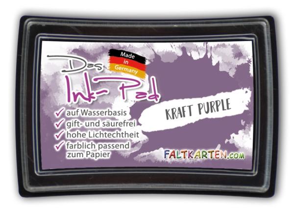 Das Ink-Pad - Stempelkissen 6 x 3,5cm kraft purple