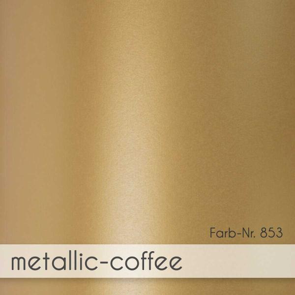 Cardstock "Metallic" 12"x12"  300g/m² (30,5 x 30,5cm) in metallic coffee