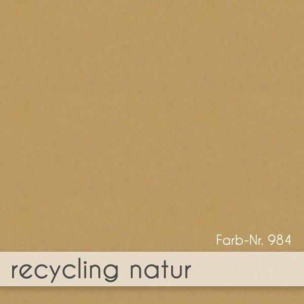 Faltkarte DIN A6 mit Briefumschlag DIN C6 in recycling natur